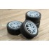 1/24 17'' Mugen MF-10 Rims set with Tyres