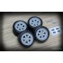 1/24 17'' SSR Racing Rim set with Tyres for Tamiya Macau GTR R32