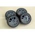 1/24 18'' 5zigen RSD Rim set with Dunlop Direzza03G Tyres