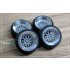 1/24 16'' Work Meister M1 Rim set with Stretch Tyres