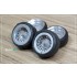 1/24 16'' SSR Formula Mesh Rim set with Stretch Tyres