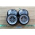 1/24 16'' SSR Star Shark Rim set with Stretch Tyres