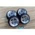 1/24 16'' Work Equip 40 Rim set with Stretch Tyres