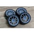 1/24 18'' Titan7 T-R10 Rim set with Tyres for DC5/EP/S2000
