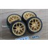 1/24 17'' Rays Volk Racing G025 Rim set with Tyres