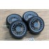 1/24 16'' Rotiform LAS-R Rim set with Tyres
