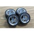 1/24 17'' Advan super Racing v2 Rim set with Tyres
