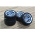 1/24 17'' Advan super Racing v2 Rim set with Tyres