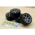 1/24 17'' Rays TE37 Rim set with Tyres
