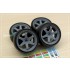 1/24 17'' Rays TE37 Rim set with Tyres