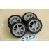 1/24 17'' SSR Type C Rim set with Tyres