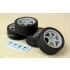 1/24 17'' SSR Type C Rim set with Tyres