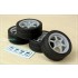 1/24 18'' SSR Type C Rim set with Tyres