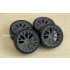 1/24 17'' Rays G16 Rim set (5 holes) with Tyres