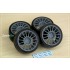 1/24 18'' Enkei Sport RC-T4 Rim set (5 holes) with Tyres