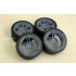 1/24 16'' WedsSport SA60M Rim set (5 holes) with Tyres