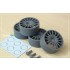 1/24 18''OZ Racing Wheels without Tyre For NuNu Audi A4 BTCC