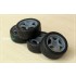 1/24 16'' Rays 57CR Rim set (5 holes) with Tyres