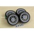 1/24 16'' Work Starfield Rim set with Tyres