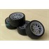1/24 16'' Work Starfield Rim set with Tyres