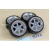 1/24 18'' Work Meister L1 Rim set with Tyres