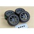 1/24 17'' BBS RE-V7 Rim set with Tyres
