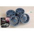 1/24 18'' Enkei RA039 Rim set without Tyre for Tamiya #24345