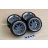 1/24 18'' SSR Professor MS3 Rim set with Tyres