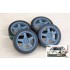 1/24 17'' Asahitec EG JTCC Rim set with Tyres