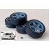 1/24 17'' Asahitec EG JTCC Rim set with Tyres