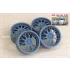 1/24 18'' BBS RE142 Rim set without Tyre for Nunu kit