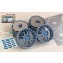 1/24 18'' BBS BMW 320i (E36) BTCC 1996 Rim without Tyre for Nunu kit