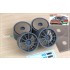 1/24 18'' Enkei NT03 Castrol Accord JTCC 1997 Rim set without Tyre for Tamiya kit