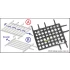 1/24 Safety Window Nets (A) for 1 Racing Car