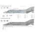 1/48 British F-4J Phantom II Marking Set Vol.1 (2pcs) for #SWS48-04