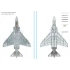 1/48 British F-4J Phantom II Marking Set Vol.1 (2pcs) for #SWS48-04