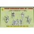 1/35 WWII Soviet DSHK Machine Gun with Crew