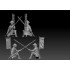 1/72 (Snap-Fit) Ashigaru-Yari (5 Japanese Figures)