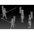 1/72 (Snap-Fit) Ashigaru-Yari (5 Japanese Figures)
