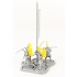 1/72 (Snap-Fit) Samurai-Naginata (5 Japanese Figures)