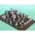 1/72 Livonian Knights XIII-XIV A.D. (33 Figures+9 Horses)