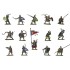 1/72 Russian Foot Warriors XIII-XIV A.D. (44 Figures)