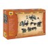 1/72 Swedish Artillery of Charles XII (5 cannons, 37 figures)
