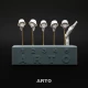 1/35 German M35-M40 Helmet Heads for Tamiya #35371 Infantry Set (5pcs)