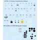 1/32 Mosquito Cockpit Stencils and Placards Decals