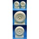 1/24 Hawker Typhoon Late Style Mk.Ib Main Wheels for Airfix kit (2pcs)