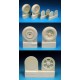 1/32 P-47C/D Thunderbolt Block Tread Main Wheels for Hasegawa/Trumpeter/Revell kits