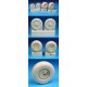 1/32 Messerschmitt Me 262 Main, Ribbed Hub Nose Wheels for Hasegawa/Trumpeter/Revell kits