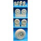 1/32 Messerschmitt Me 262 Main, Plain Hub Nose Wheels for Hasegawa/Trumpeter/Revell kits