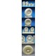 1/32 WWII F4U Corsair / F6F Hellcat Wheels - Plain Tread for Tamiya kits